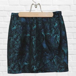 2/$25 Black & Blue Ladakh Tidal Wave Skirt
